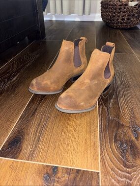 Women's FRYE Supply Steel Toe Slip-On Chelsea Work Boot
